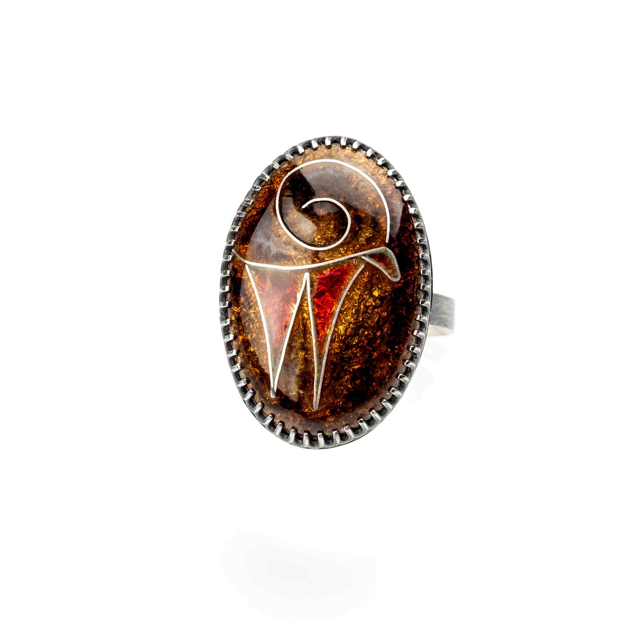 Mountain Spirit Collection – Zagros Spirit Ring (Oxidized Silver ...