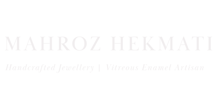 Mahroz Hekmati Handcrafted Jewellery | Vitreous Enamel Artisan